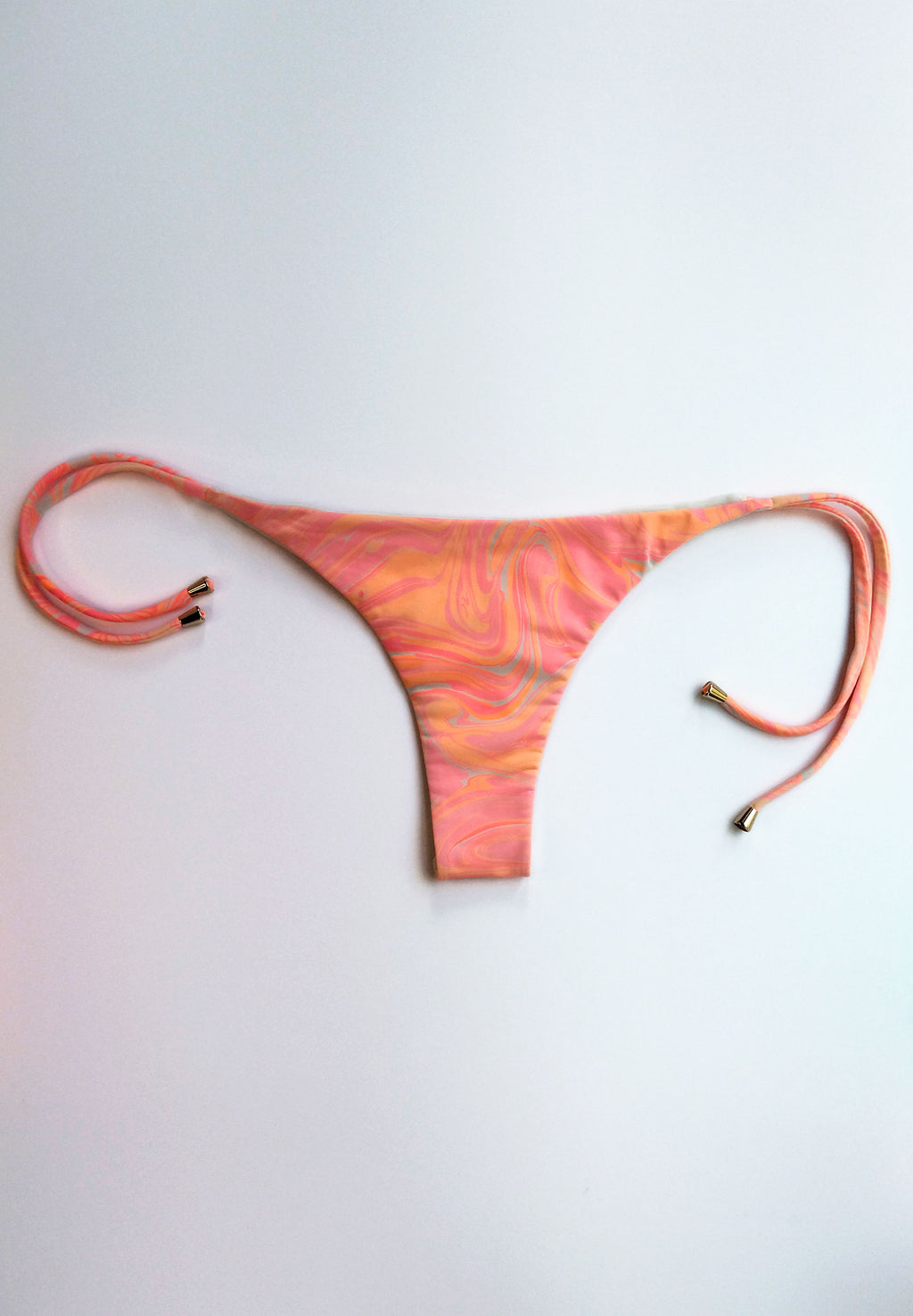 Coral Swirl Bikini Set