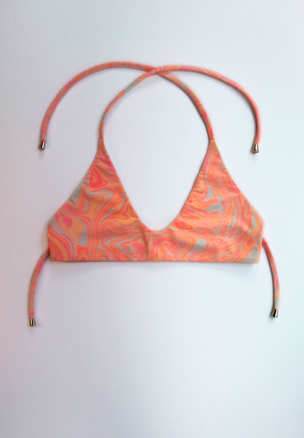 Coral Swirl Bikini Set