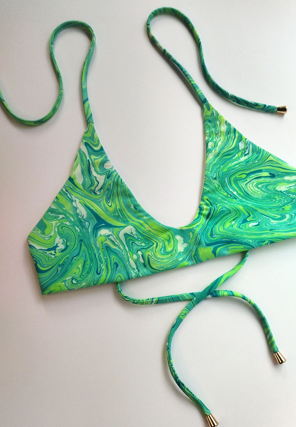Emerald Swirl Bikini Set