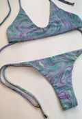 Lilac Swirl Bikini Set