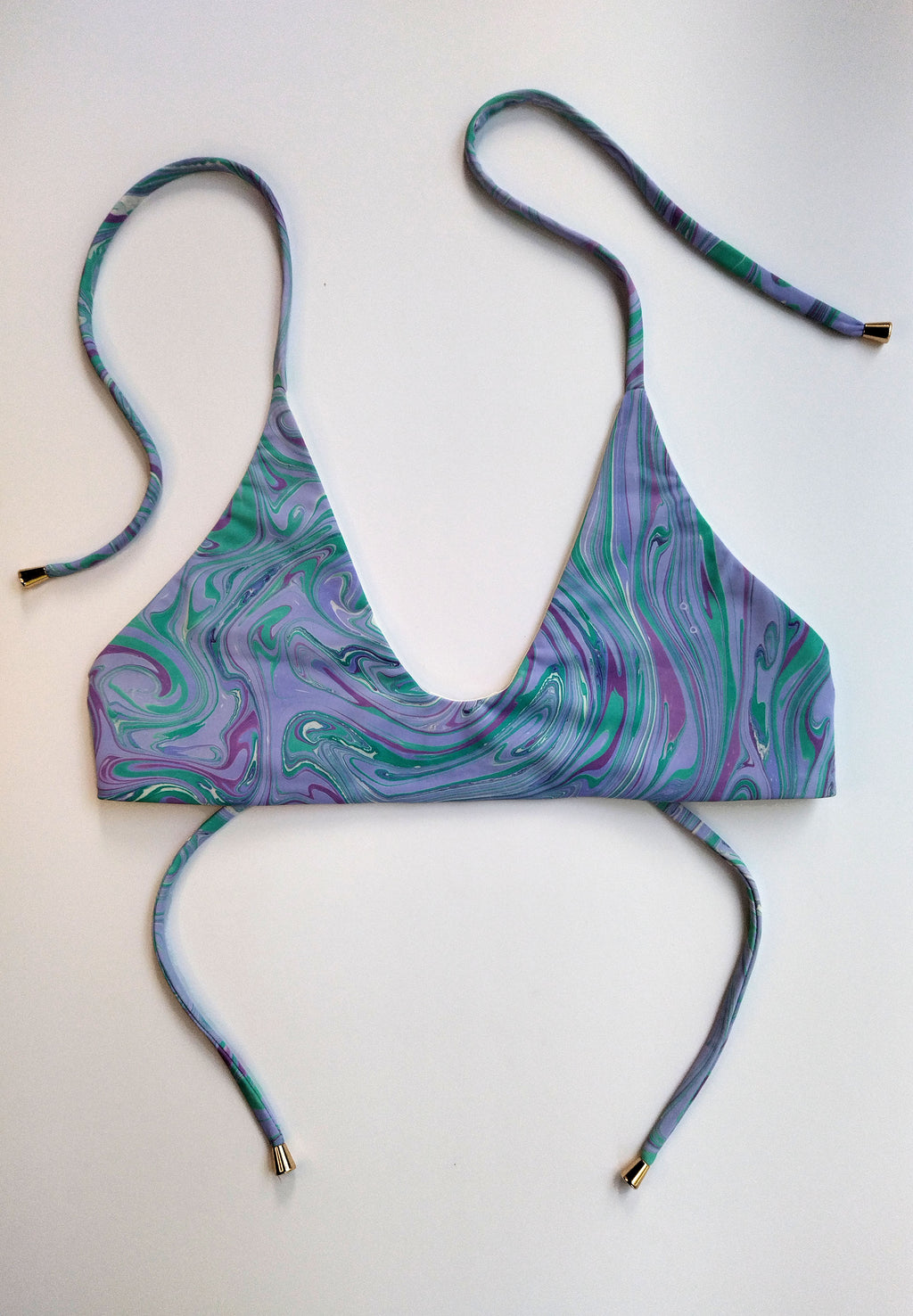 Lilac Swirl Bikini Set